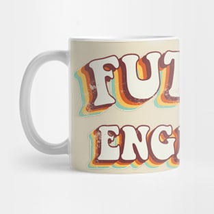 Future Engineer - Groovy Retro 70s Style Mug